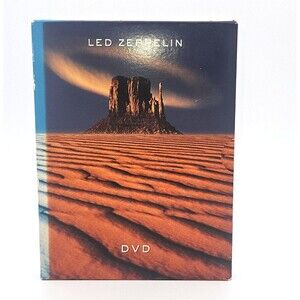 Led Zeppelin 2 Disc DVD Set Live Concert 2003 Complete w Booklets